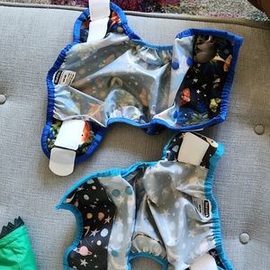 Thirsties duo wrap size 1 Velcro lot of 2